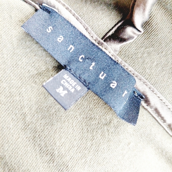 Sanctuary Melrose  Brigade Velour Hooded Sweatshirt‎ - Picture 5 of 6